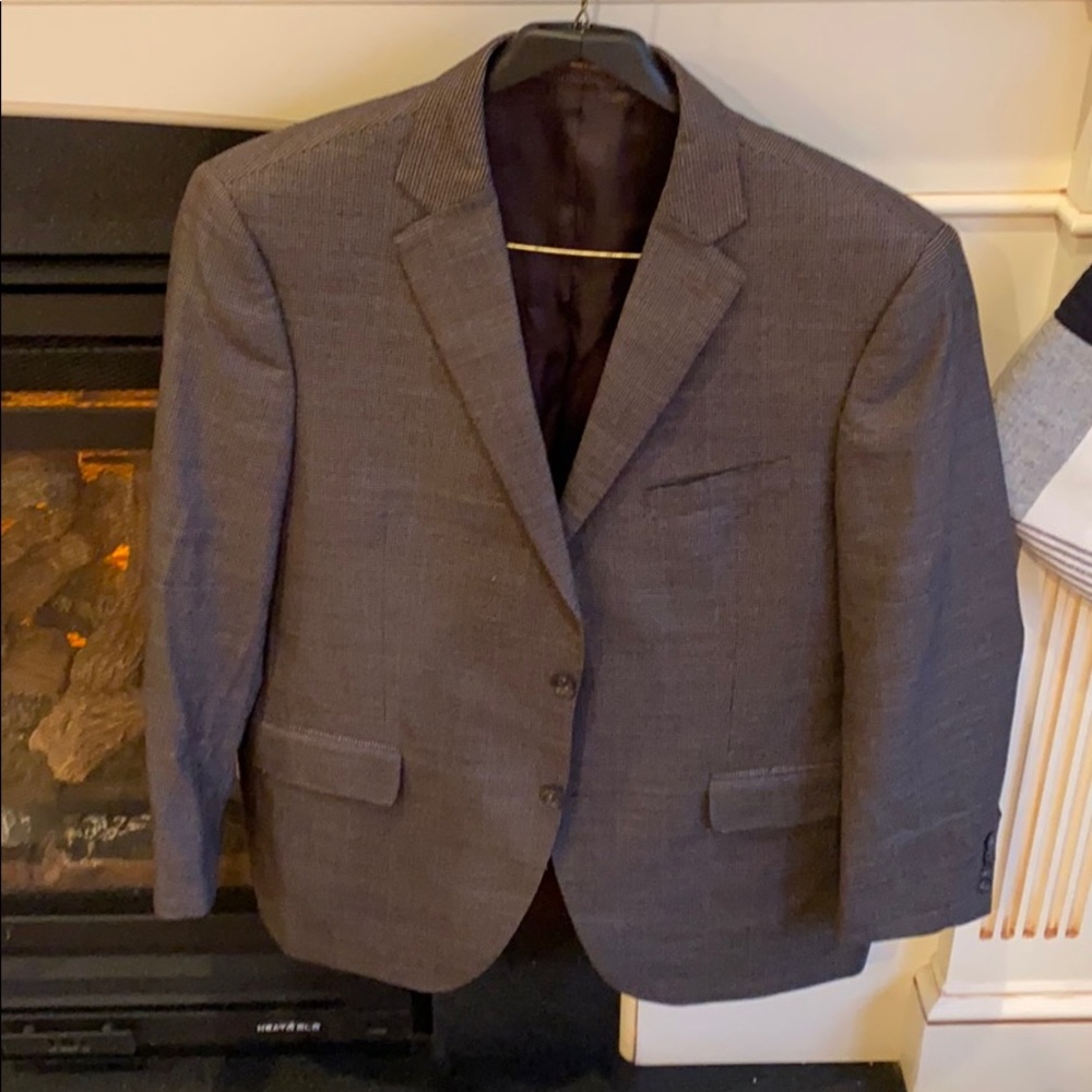 Peter millar tweed check sport coat